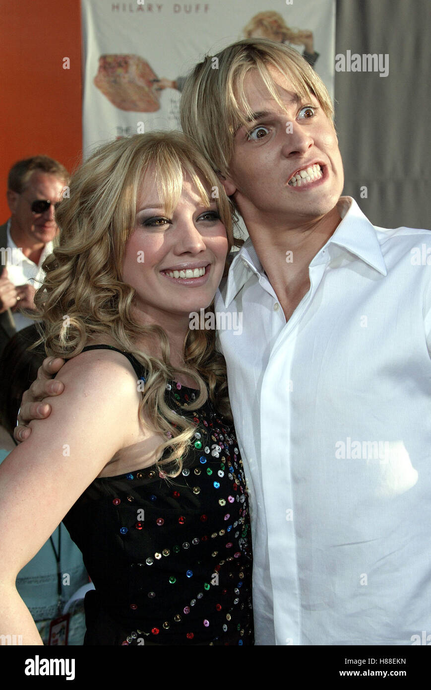 HILARY DUFF & AARON CARTER THE LIZZIE MCGUIRE MOVIE FILM EL CAPITAIN Stock Photo 125576969 Alamy