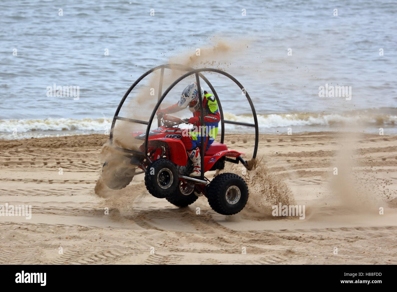 Bournemouth Wheels Festival Quad bike stunt display Kangaroo Kid