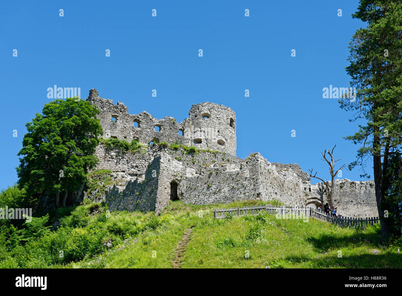 Ehrenberg Castle ruins, Reutte, Tyrol, Austria Stock Photo Alamy