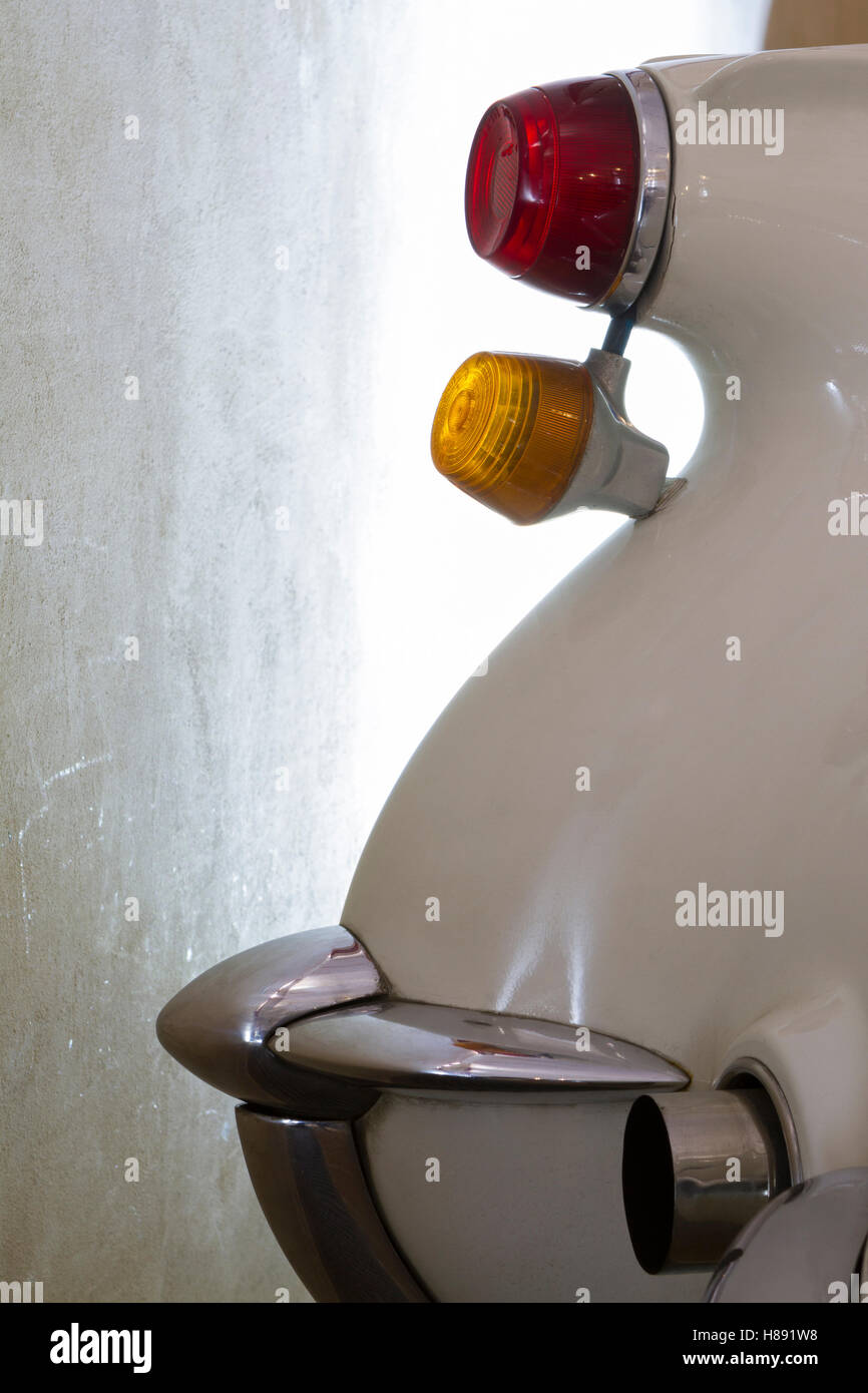 Detail of tail light of 1954 Chevrolet Corvette C1 Stock Photo