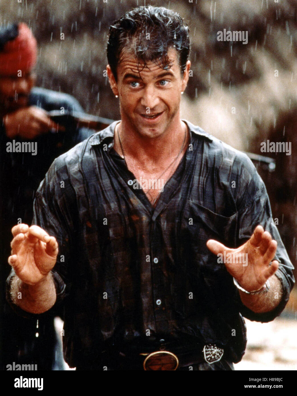 Air America, (AIR AMERICA) USA 1990, Regie: Roger Spottiswoode, MEL GIBSON, Stichwort: Regen Stock Photo