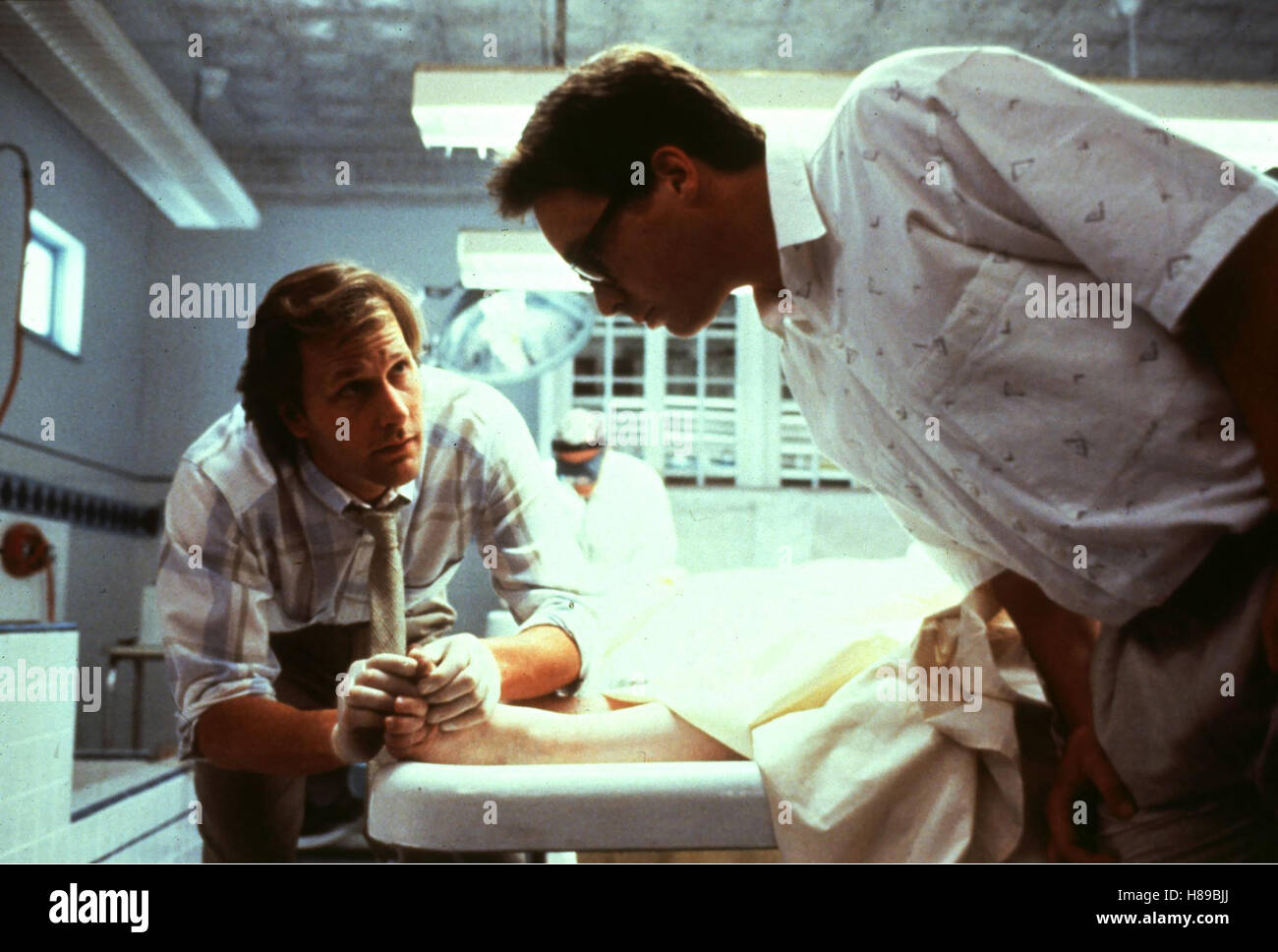 Arachnophobia, (ARACHNOPHOBIA), USA 1990, Regie: Frank Marshall, JEFF DANIELS, li, Stichwort: Operationssaal, Pathologie, Obduktion Stock Photo