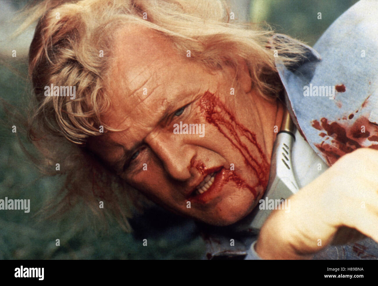 Wedlock, (WEDLOCK) USA 1991, Regie: Lewis Teague, RUTGER HAUER, Key: Blut, Verletzter Stock Photo