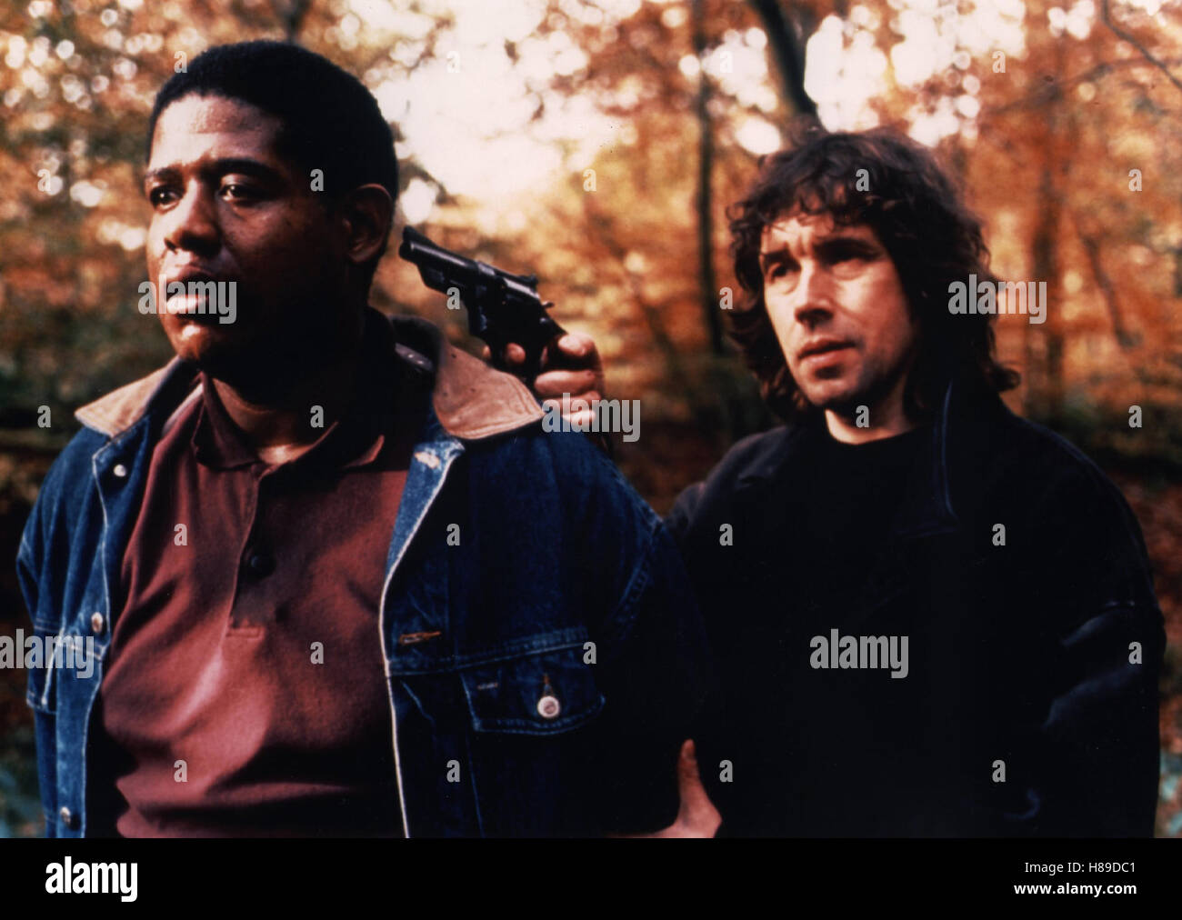 The Crying Game, (THE CRYING GAME) GB 1992, Regie: Neil Jordan, FOREST WHITAKER, STEPHEN REA, Stichwort: Waffe Stock Photo