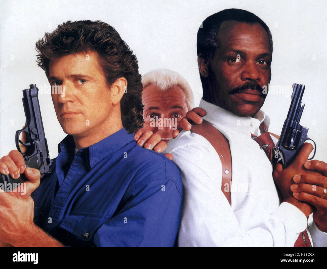 Lethal Weapon 3 / Brennpunkt L.A. - Die Profis sind zurück, (LETHAL WEAPON 3) USA 1992, Regie: Richard Donner, MEL GIBSON, JOE PESCI, DANNY GLOVER, Stichwort: Pistole, Revolver Stock Photo