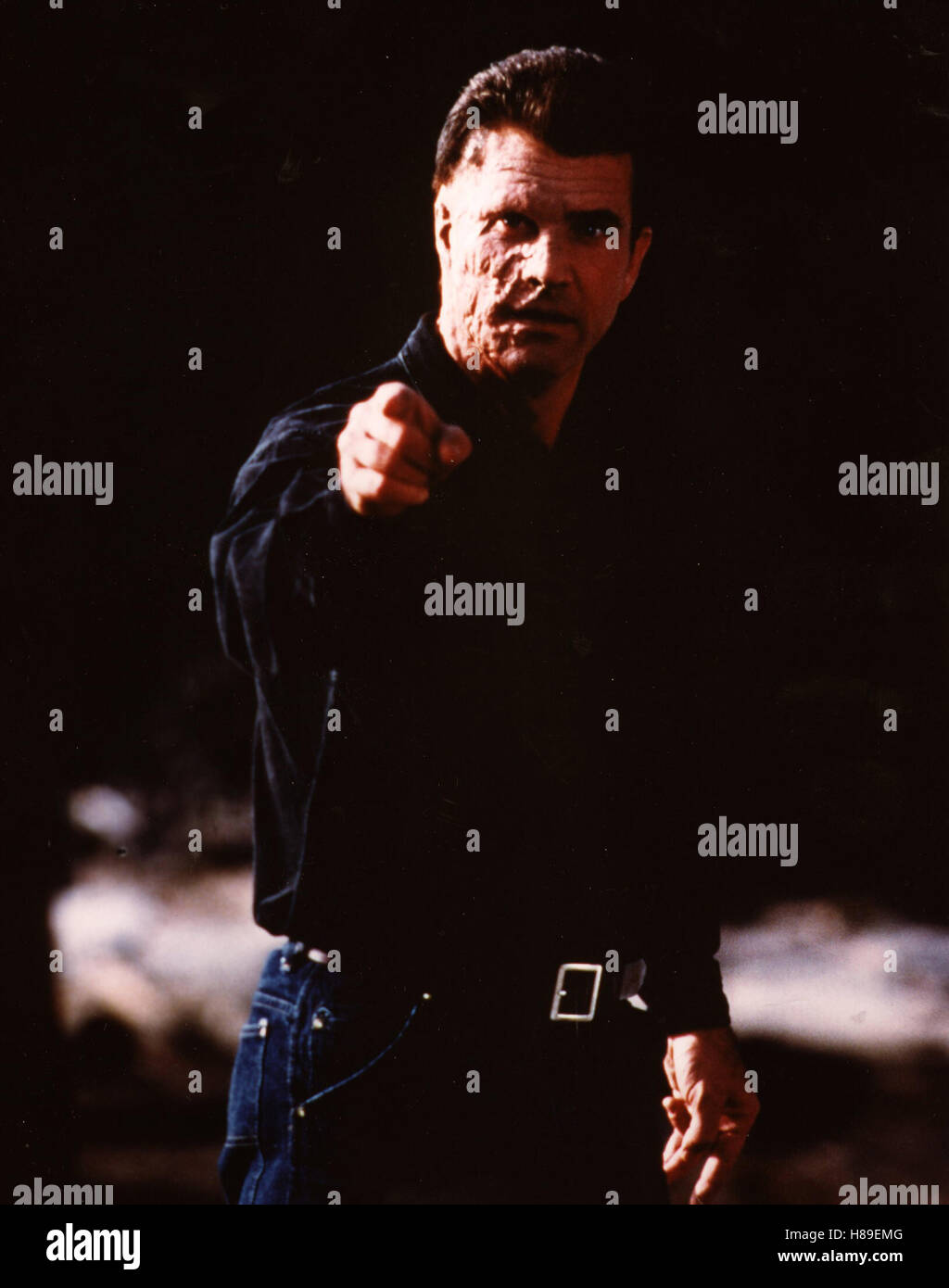 Der Mann ohne Gesicht, (THE MAN WITHOUT A FACE) USA 1993, Regie: Mel Gibson, MEL GIBSON, Stichwort: Narben Stock Photo