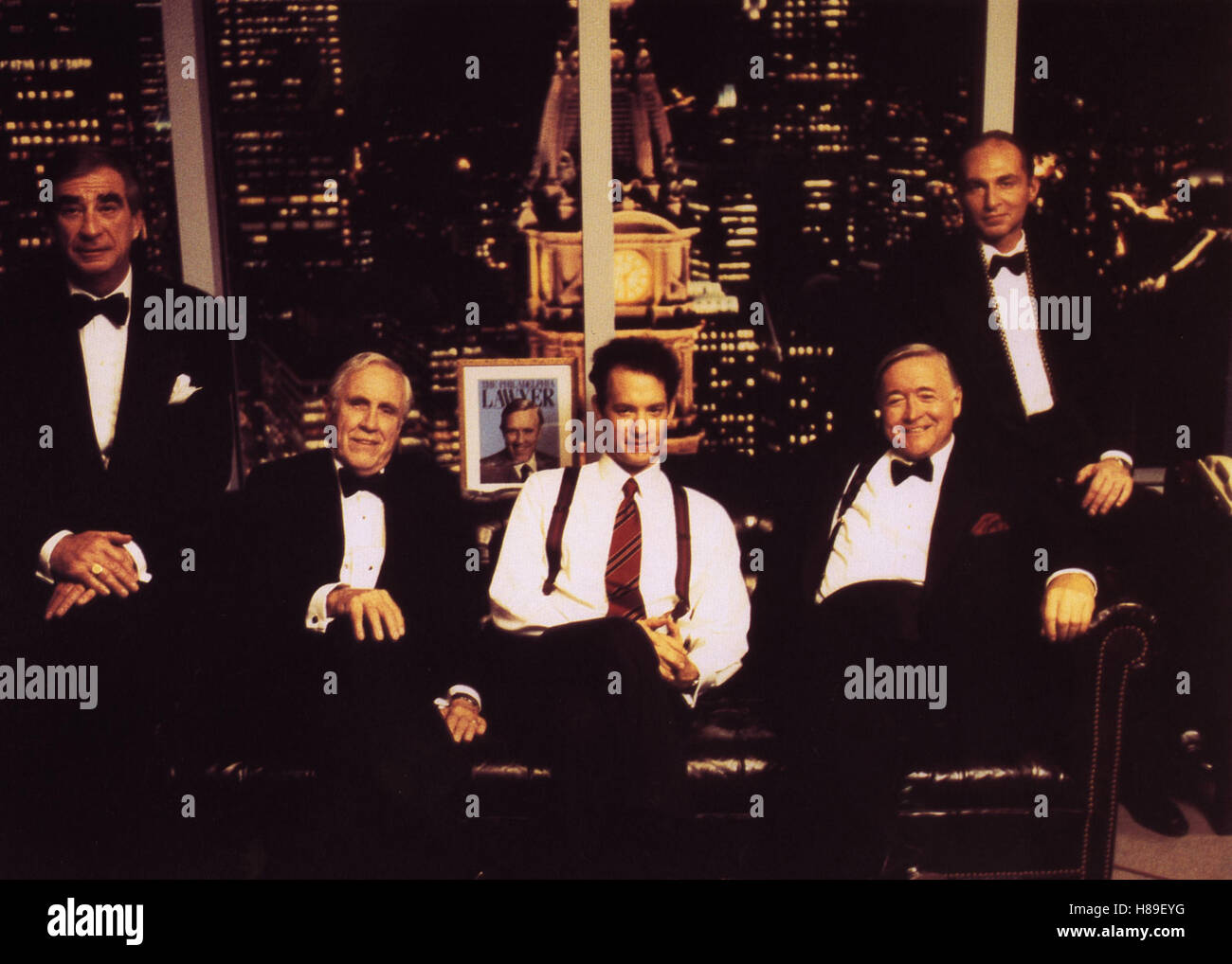 Philadelphia, (PHILADELPHIA) USA 1993, Regie: Jonathan Demme, JASON ROBARDS (2.vl), TOM HANKS (mi) Stock Photo