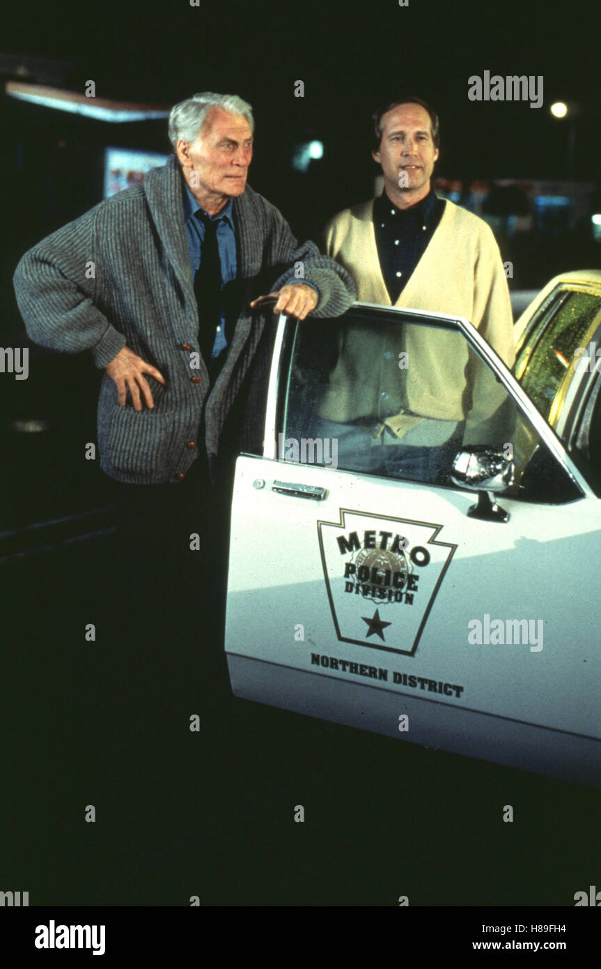 Cops and Robbersons - Das haut den stärksten Bullen um, (COPS AND ROBBERSONS) USA 1994, Regie: Michael Ritchie, JACK PALANCE, CHEVY CHASE, Stichwort: Polizeiauto Stock Photo