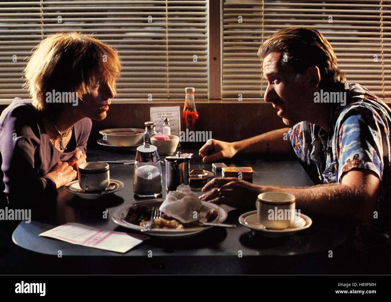 Pulp Fiction, (PULP FICTION) USA 1994, Regie: Quentin Tarantino, AMANDA PLUMMER, TIM ROTH Stock Photo