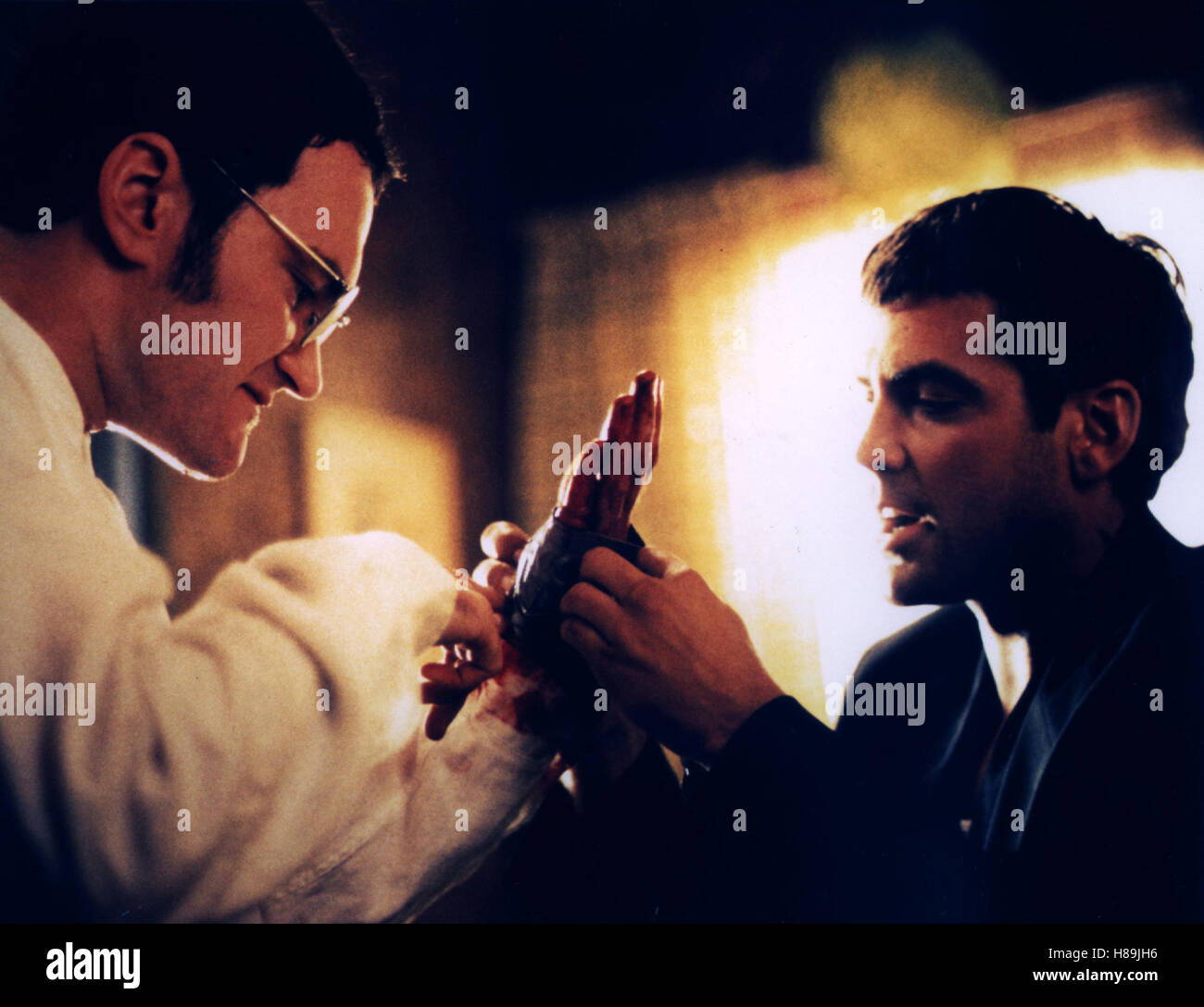 From dusk till dawn 1996 clooney hires stock photography and