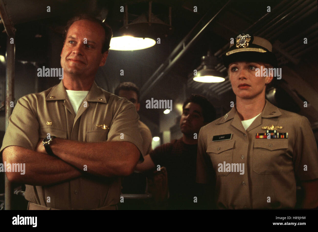 Mission: Rohr frei, (DOWN PERISCOPE) USA 1996, Regie: David S. Ward, KELSEY GRAMMER, LAUREN HOLLY, Stichwort: Offizier, Uniform Stock Photo
