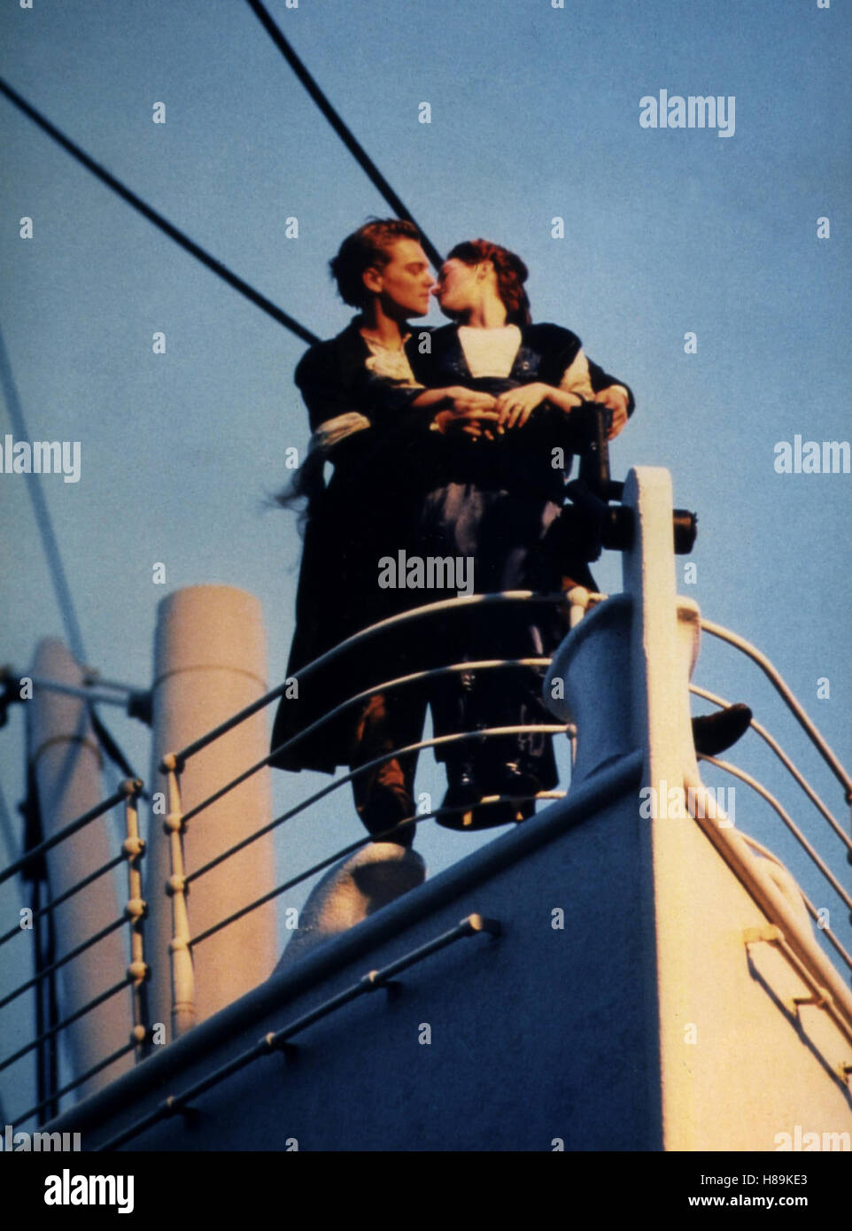 Titanic, (TITANIC) USA 1997, Regie: James Cameron, LEONARDO DI CAPRIO, KATE WINSLET, Stichwort: Schiff Stock Photo