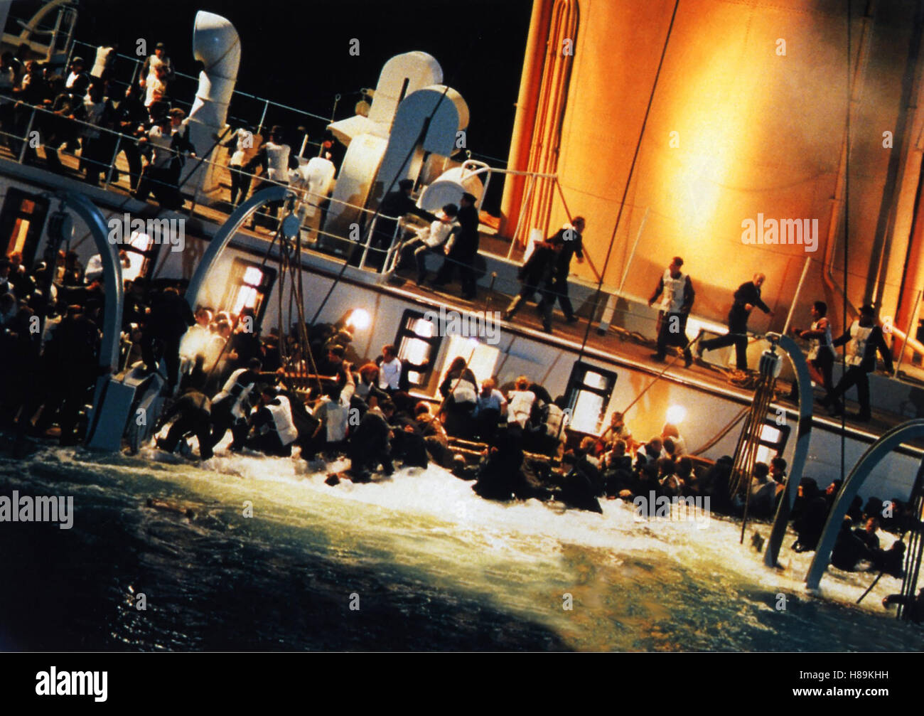 Titanic, (TITANIC) USA 1997, Regie: James Cameron, Stichwort: Schiff, Untergang, Katastrophe, Sinken Stock Photo