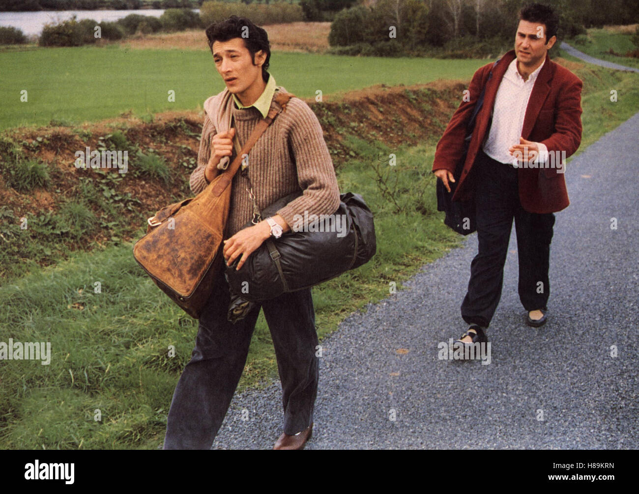 Western, (WESTERN) F 1997, Regie: Manuel Poirier, SACHA BOURDU, SERGI LOPEZ, Stichwort: Gehen, Wanderer Stock Photo