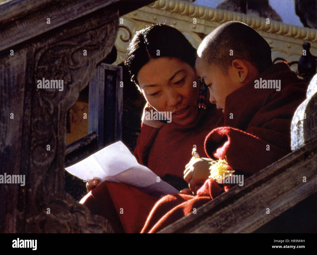Kundun, (KUNDUN) USA 1997, Regie: Martin Scorsese, TENCHO GYALPO, TULKU JAMYANG KUNGA TENZIN Stock Photo
