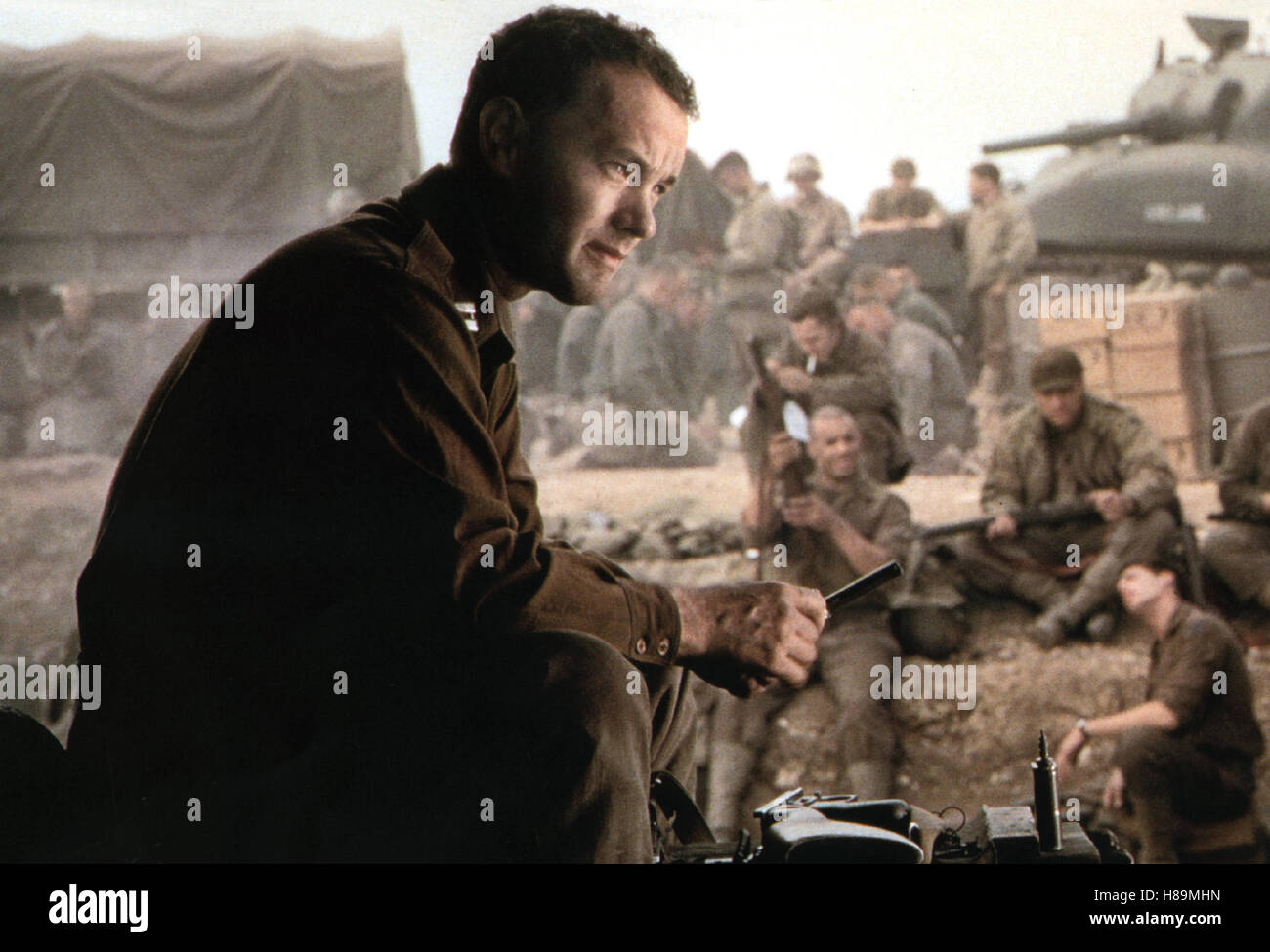 Der Soldat James Ryan, (SAVING PRIVATE RYAN) USA 1998, Regie Steven Spielberg, TOM HANKS Stock