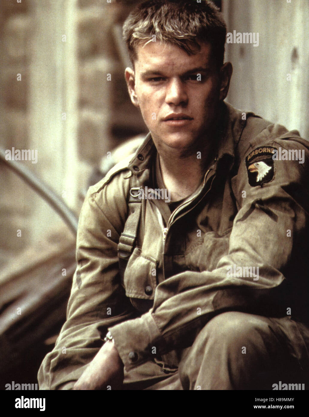 Der Soldat James Ryan, (SAVING PRIVATE RYAN) USA 1998, Regie Steven Spielberg, MATT DAMON Stock