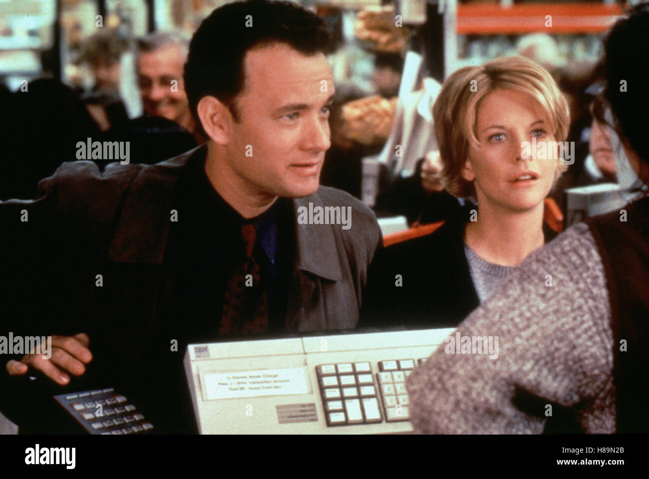 E-Mail für Dich, (YOU'VE GOT MAIL) USA 1998, Regie: Nora Ephron, TOM HANKS, MEG RYAN Stock Photo