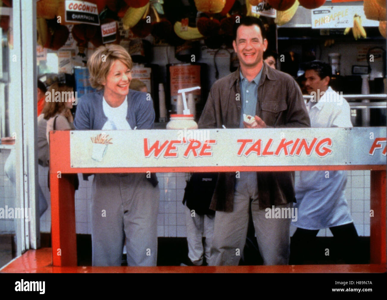 E-Mail für Dich, (YOU'VE GOT MAIL) USA 1998, Regie: Nora Ephron, MEG RYAN, TOM HANKS Stock Photo