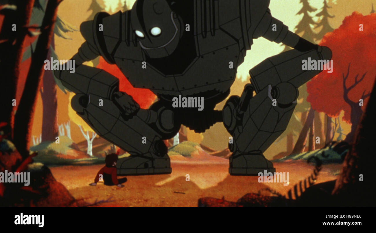 Der Gigant aus dem All, (THE IRON GIANT) USA 1999, Regie Brad Bird Stock Photo Alamy