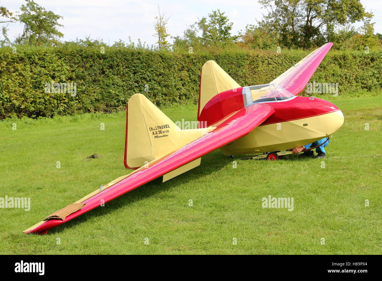 The Fauvel AV.36 was a singleseat tailless glider designed in France