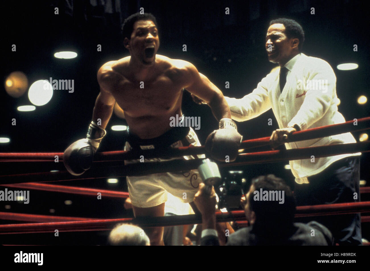 Ali, (ALI) USA 2001, Regie: Michael Mann, WILL SMITH, Stichwort: Boxring, Boxer Stock Photo