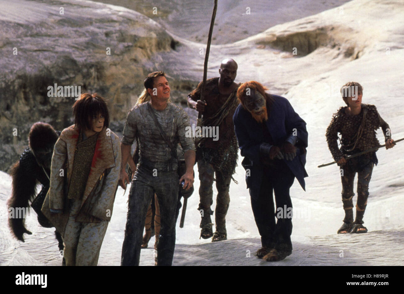 Planet der Affen, (PLANET OF THE APES) USA 2001, Regie: Tim Burton, HELENA BONHAM CARTER, MARK WAHLBERG, PAUL GIAMATTI Stock Photo