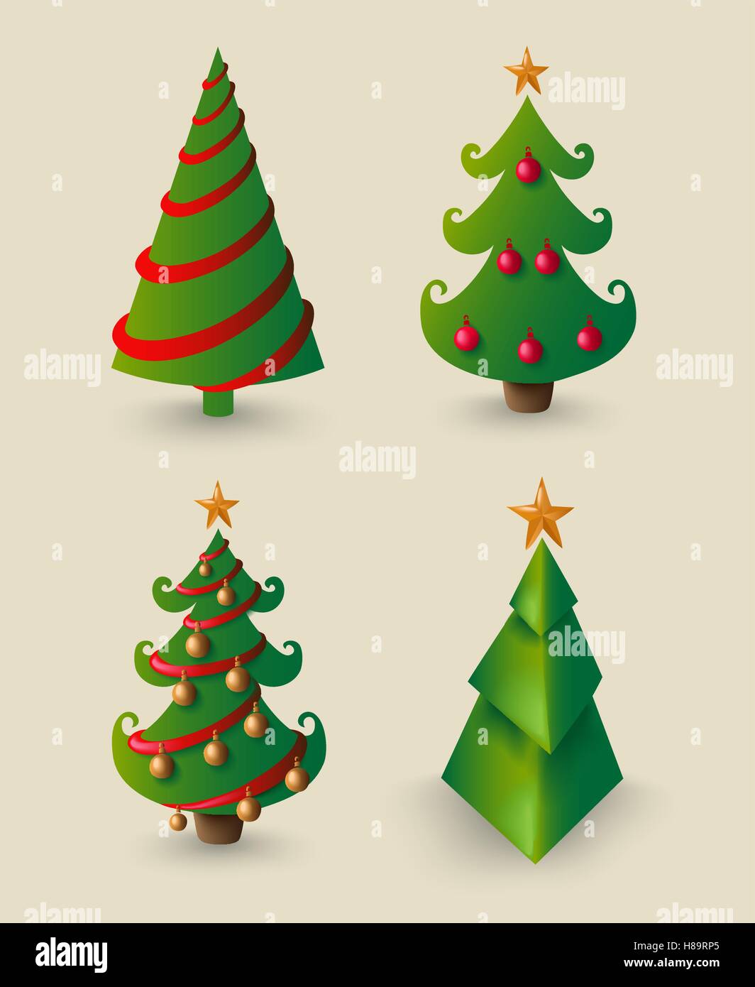 Cartoon ornaments Stock Vector Images - Alamy