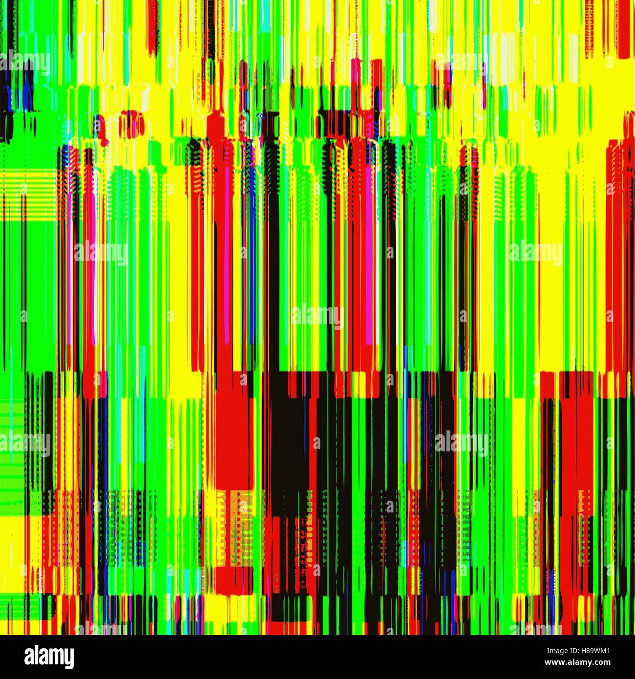 vector vibrant green red yellow color stripes modern abstract digital ...