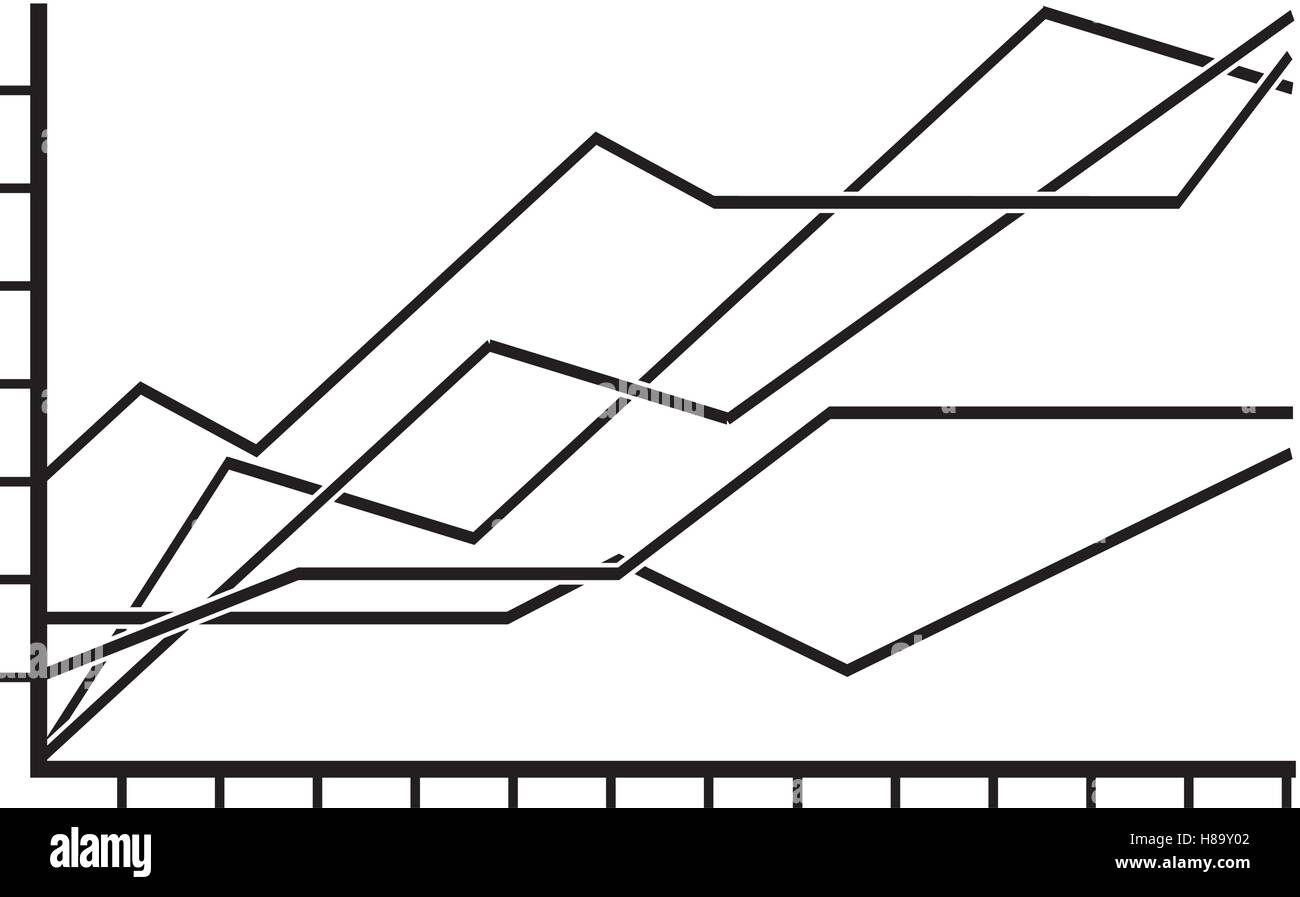 graph chart icon image vector illustration design Stock Vector Image ...