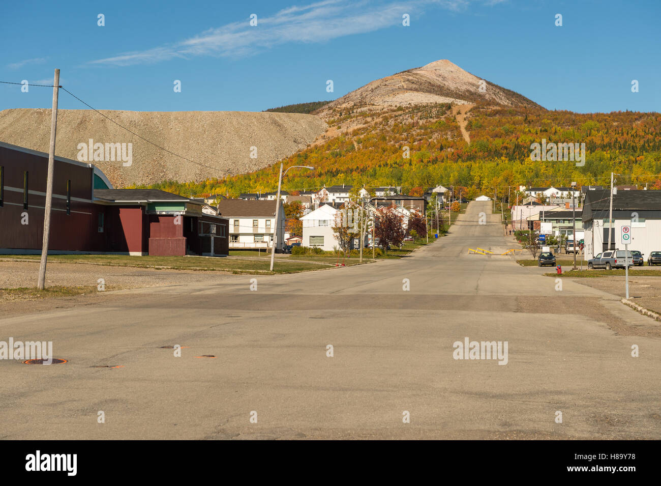 Murdochville in Quebec, Canada Stock Photo Alamy