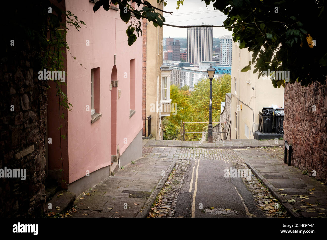Crossing Somerset Street, Kingsdown, Bristol Stock Photo Alamy