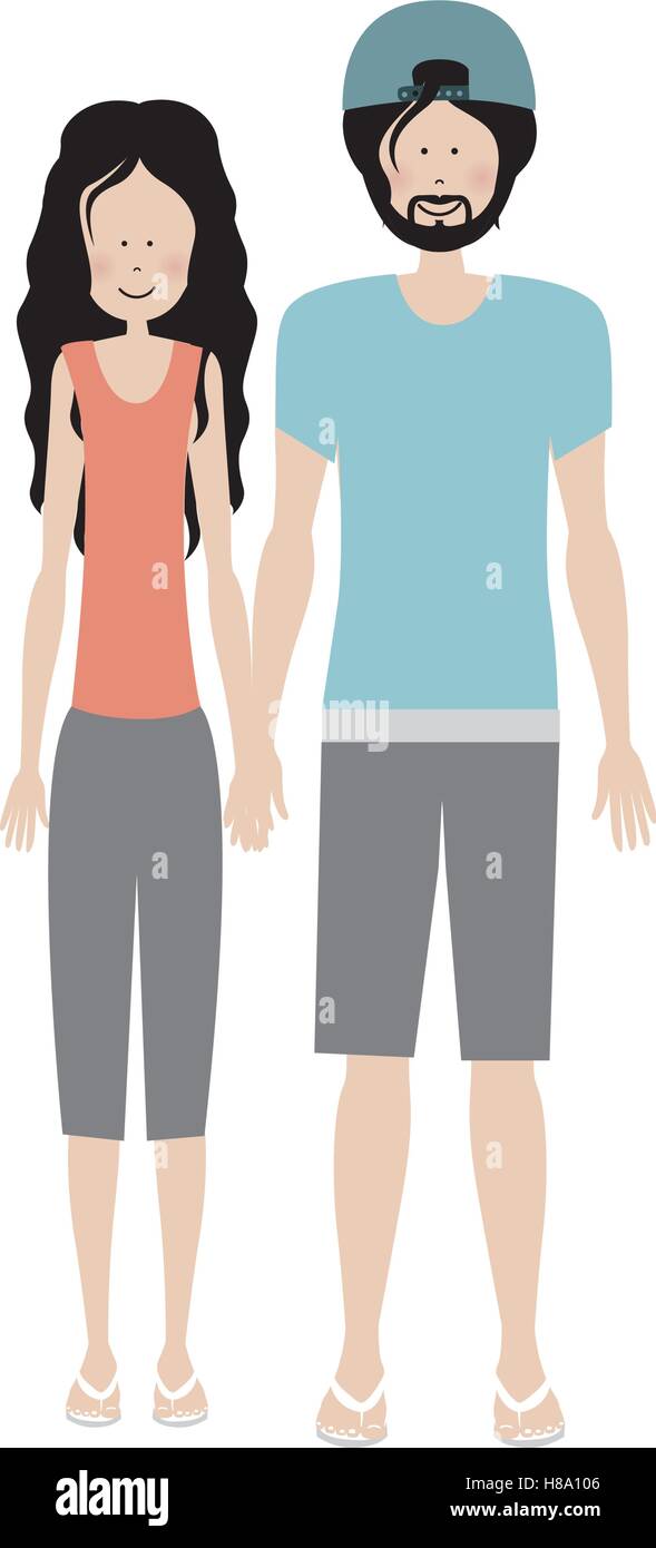 romantic couple icon image vector illustration design Stock Vector ...