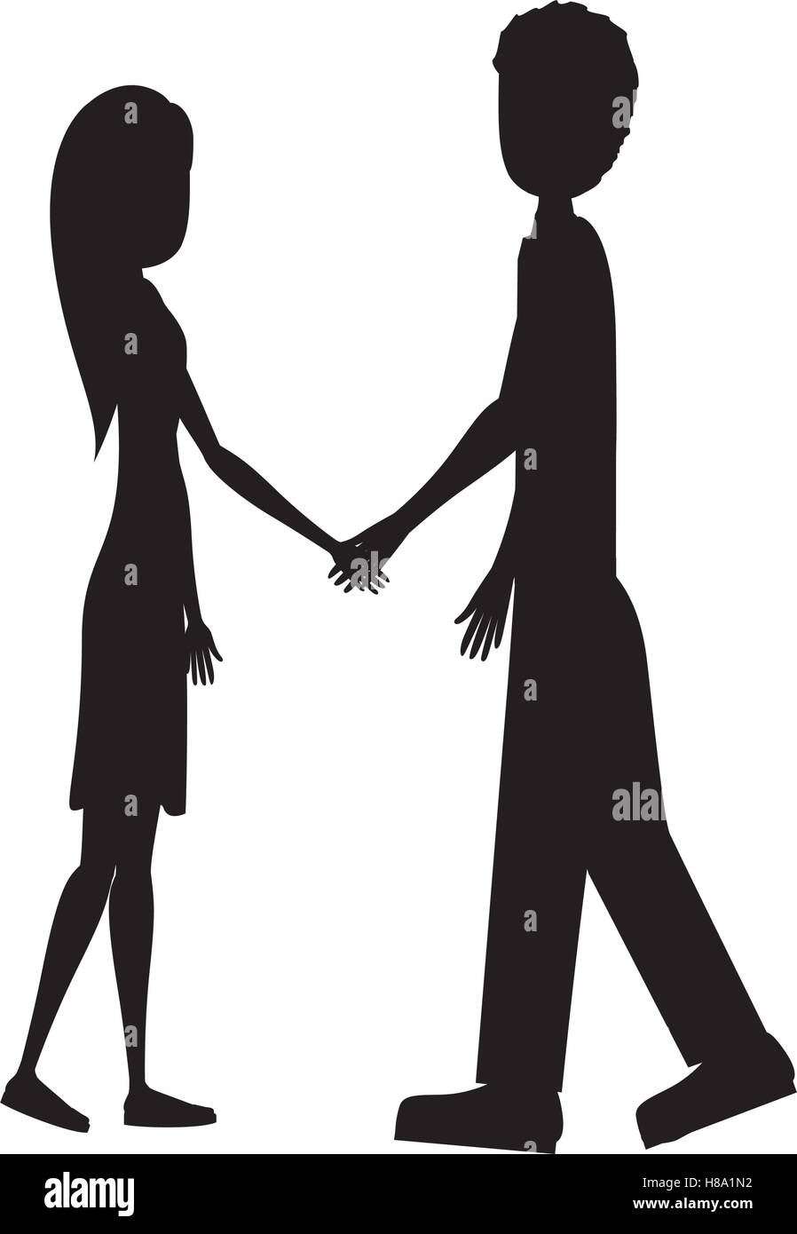 romantic couple icon image vector illustration design Stock Vector ...