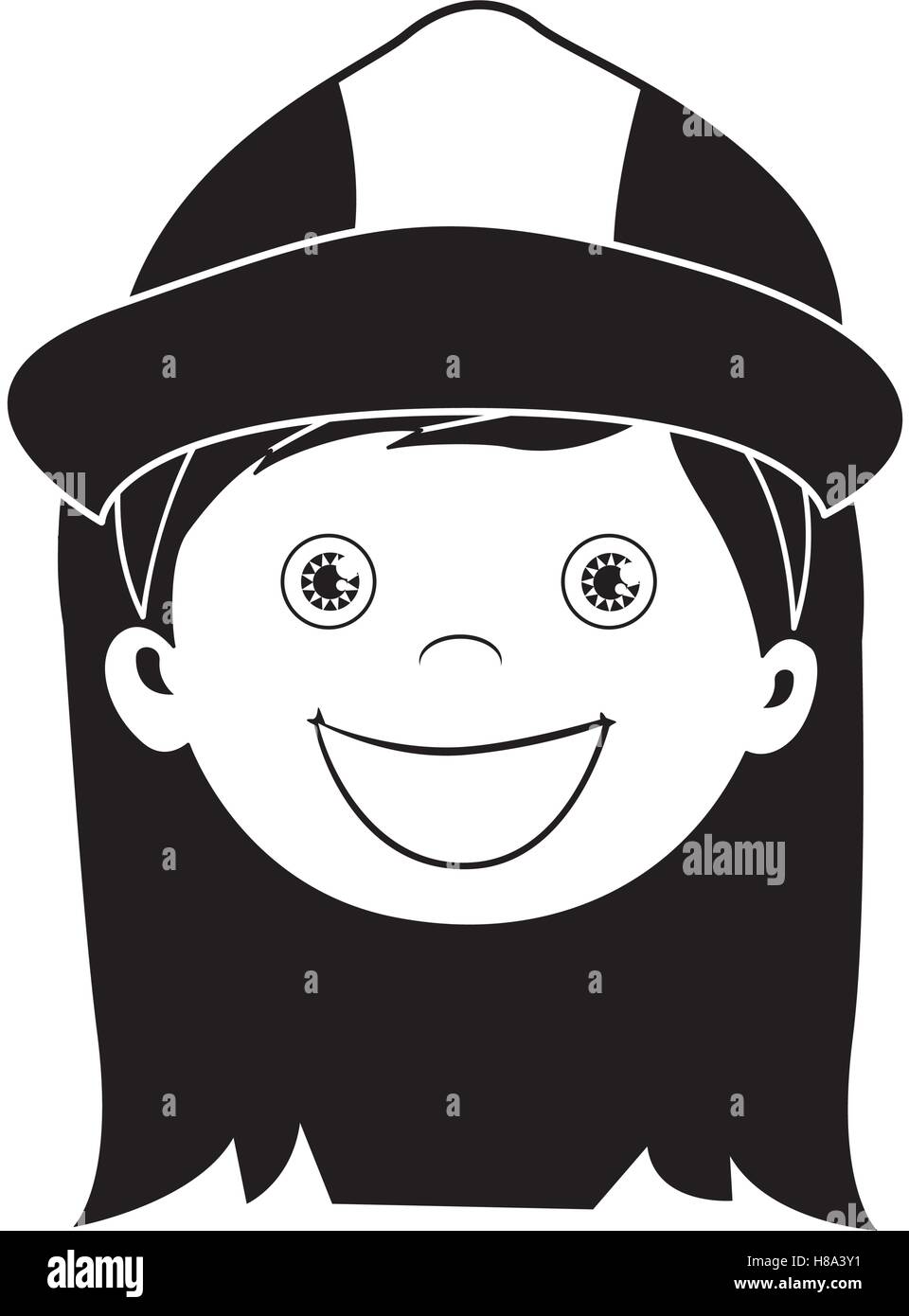 child dressed as engineer icon image vector illustration design Stock ...