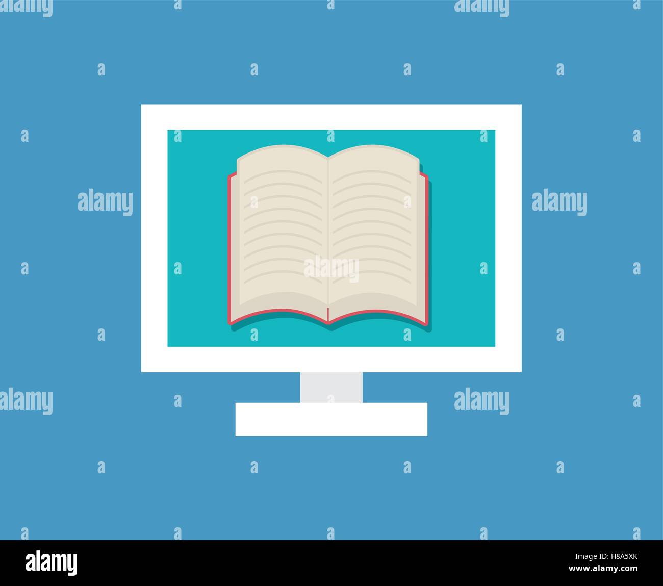 Elearning online education Stock Vector Image & Art - Alamy