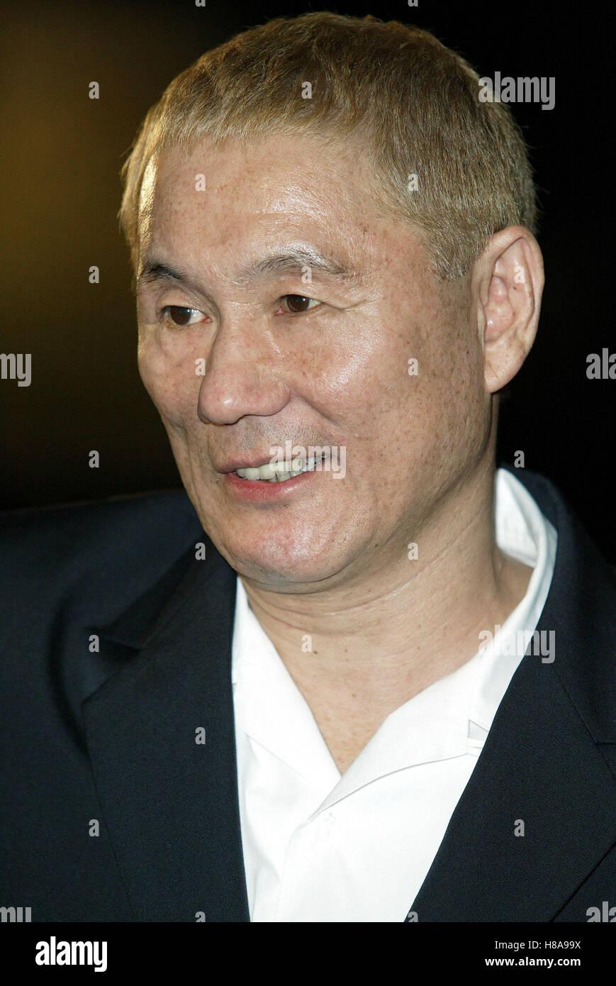 TAKESHI KITANO ZATOICHI FILM PREMIERE 60TH VENICE FILM FESTIVAL ITALY 02 September 2003 Stock Photo