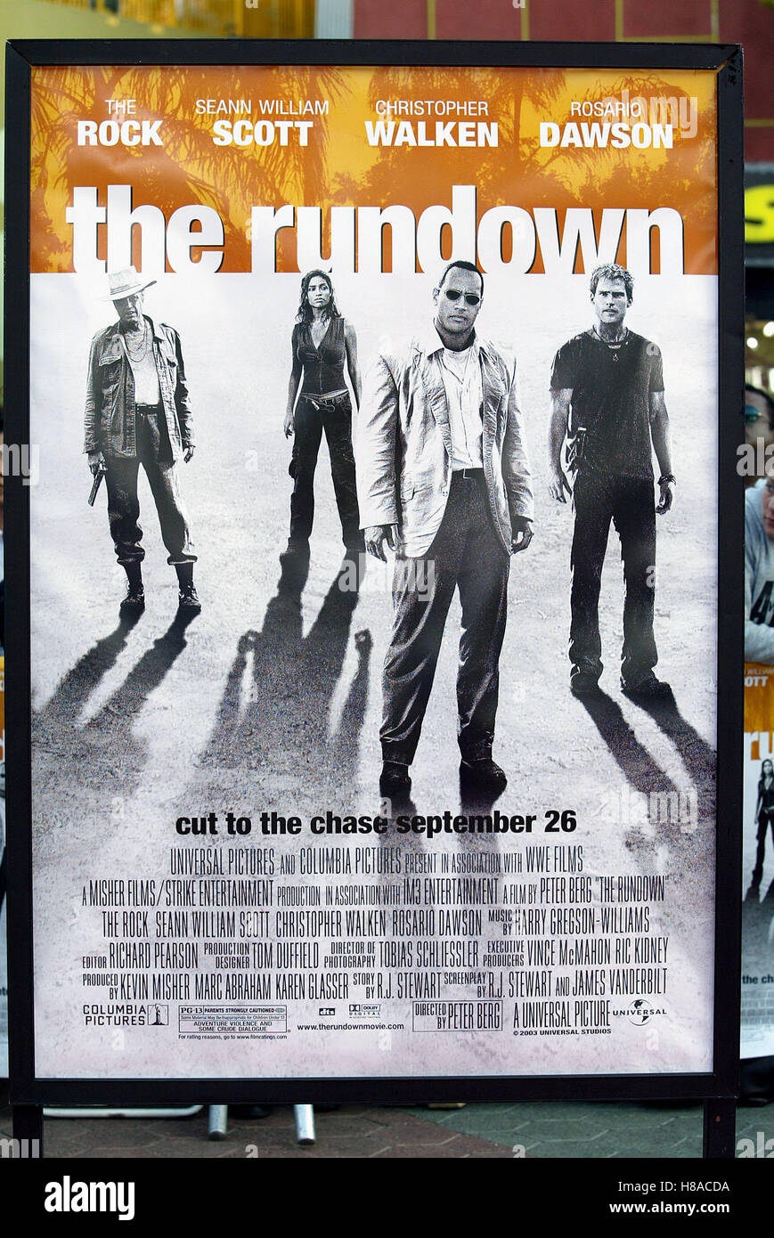 Where Was The Movie The Rundown Filmed The Rundown Poster