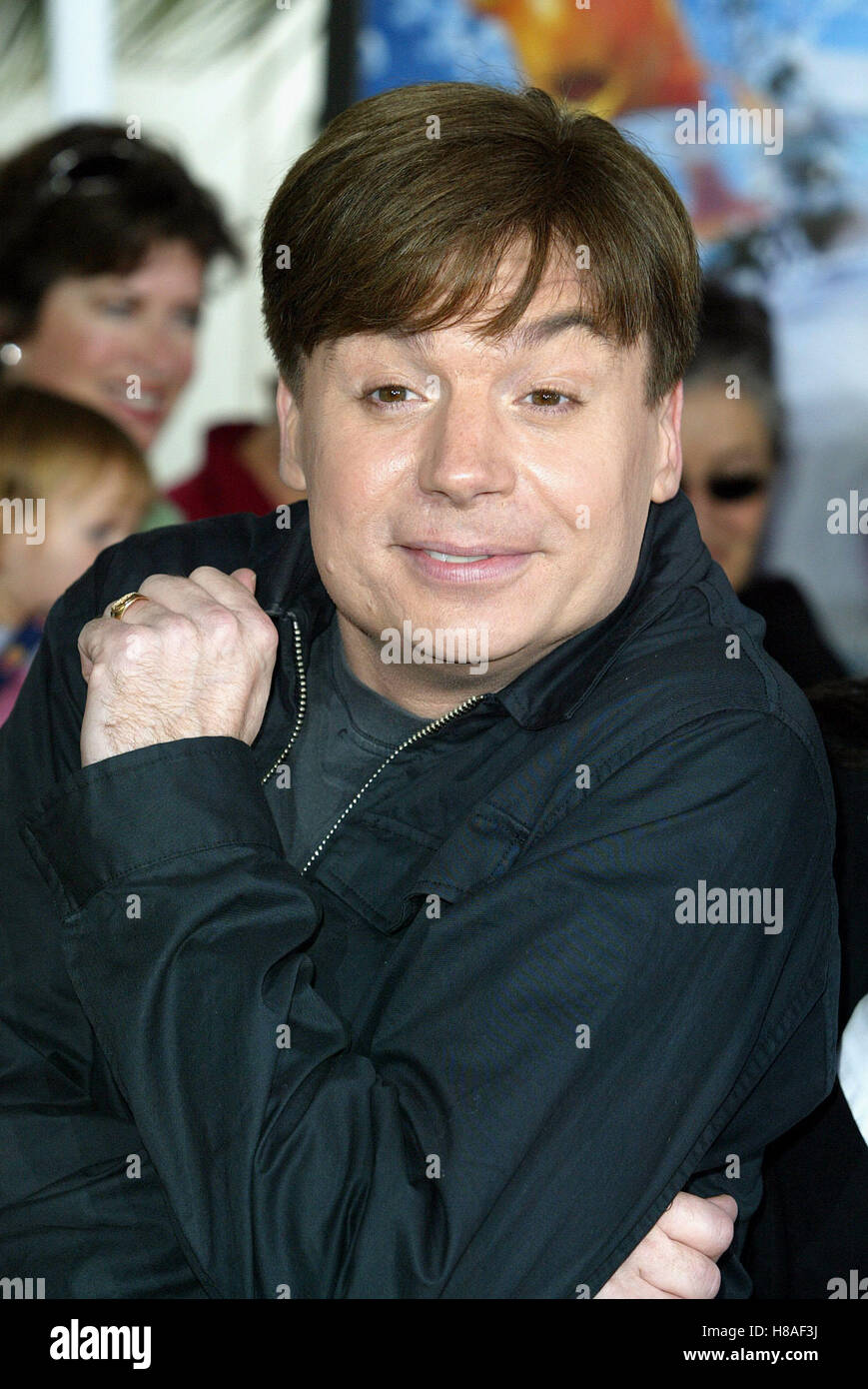 MIKE MYERS DR. SEUSS' THE CAT IN THE HAT CITYWALK UNIVERSAL STUDIOS LA USA 08 November 2003 Stock Photo