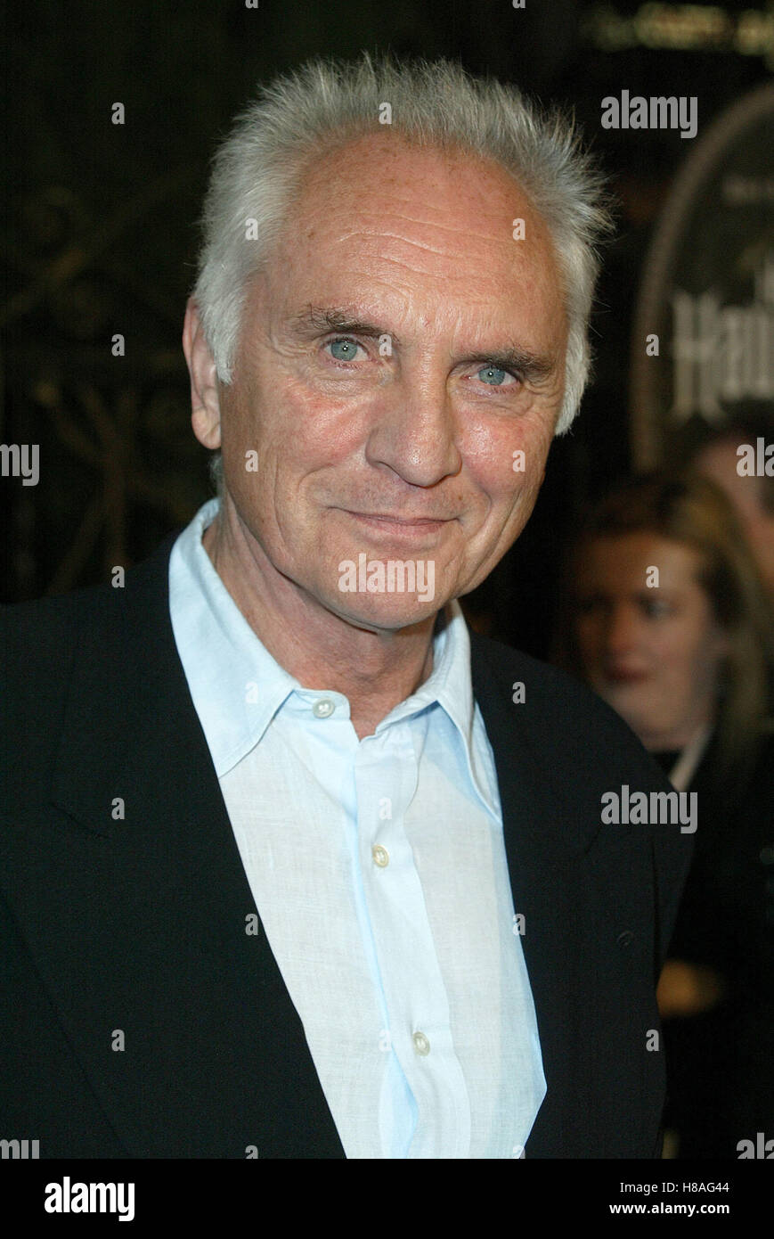 TERENCE STAMP THE HAUNTED MANSION WORLD PRE HOLLYWOOD LOS ANGELES USA 23 November 2003 Stock Photo