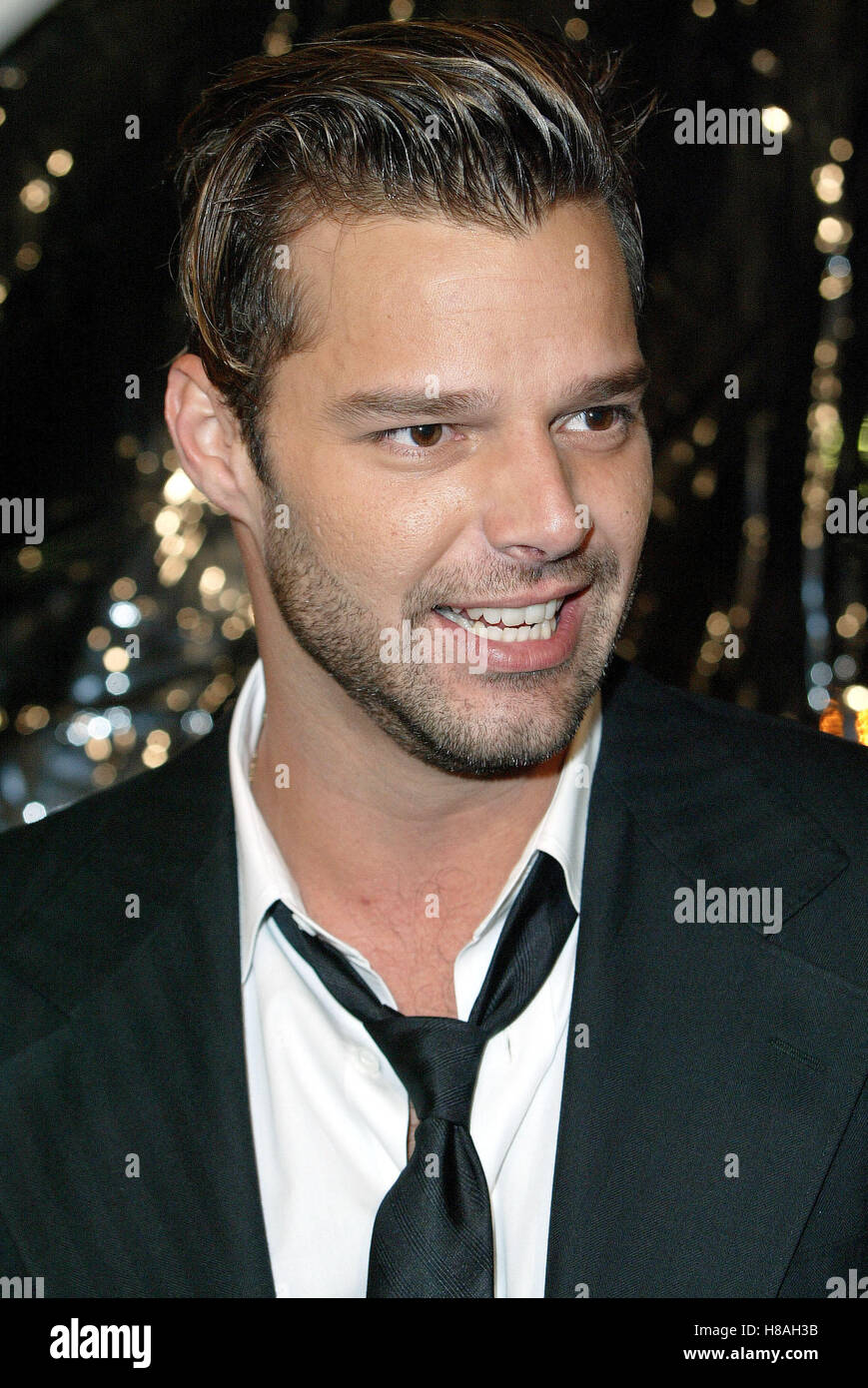 RICKY MARTIN COLD MOUNTAIN PREMIERE LOS ANGELES MANN THEATRE WESTWOOD LOS ANGELES USA 07 December 2003 Stock Photo