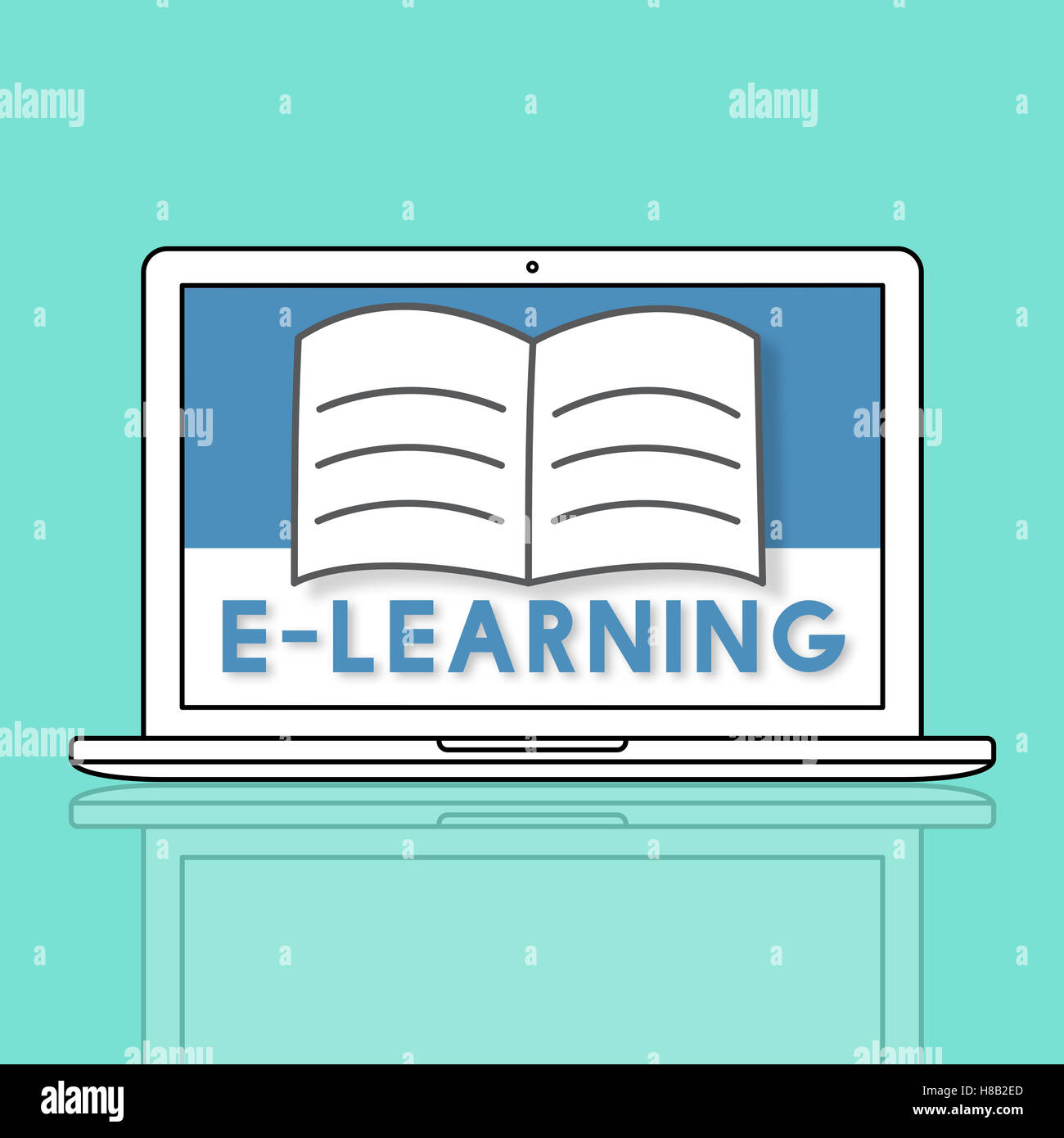 E-learning Online Class Study Knowledge Ideas Concept Stock Photo - Alamy