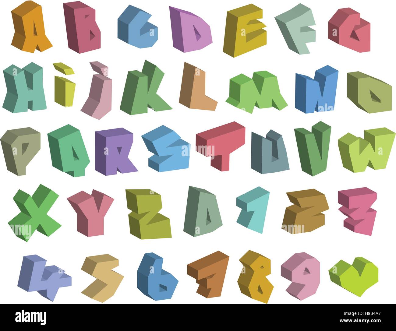 3d Graffiti Letters