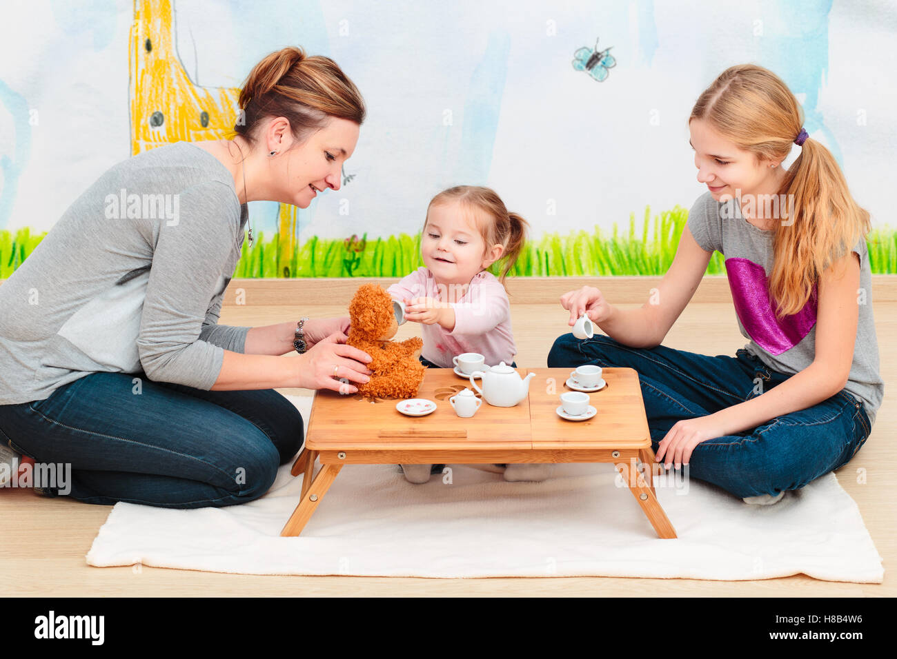 little girl table set