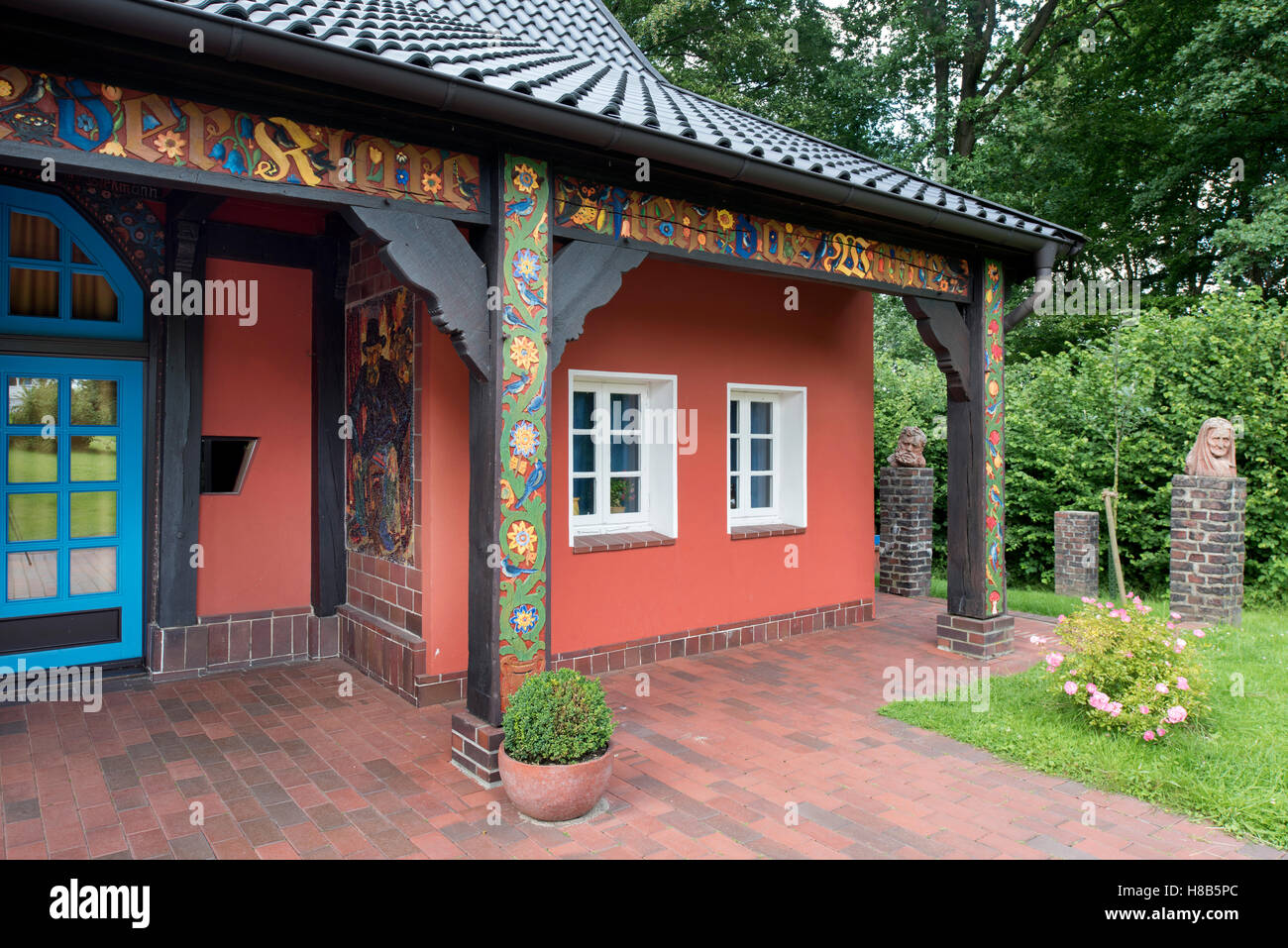 Peter August Bockstiegel Haus Stock Photos Peter August