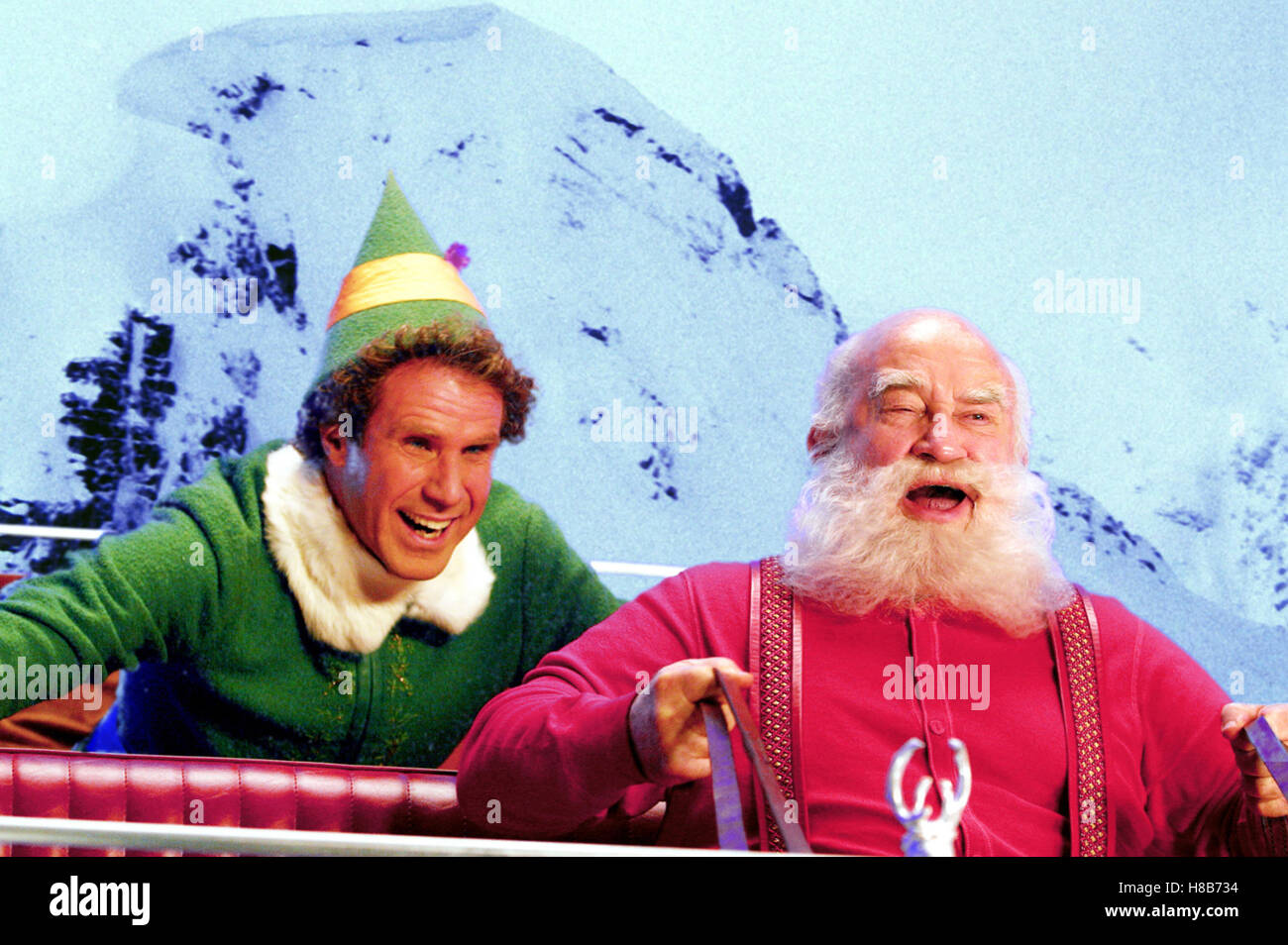 Buddy, der Weihnachtself, (ELF) USA 2003, Regie: Jon Favreau, WILL FERRELL, EDWARD ASNER, Key: Weihnachtsmann Stock Photo