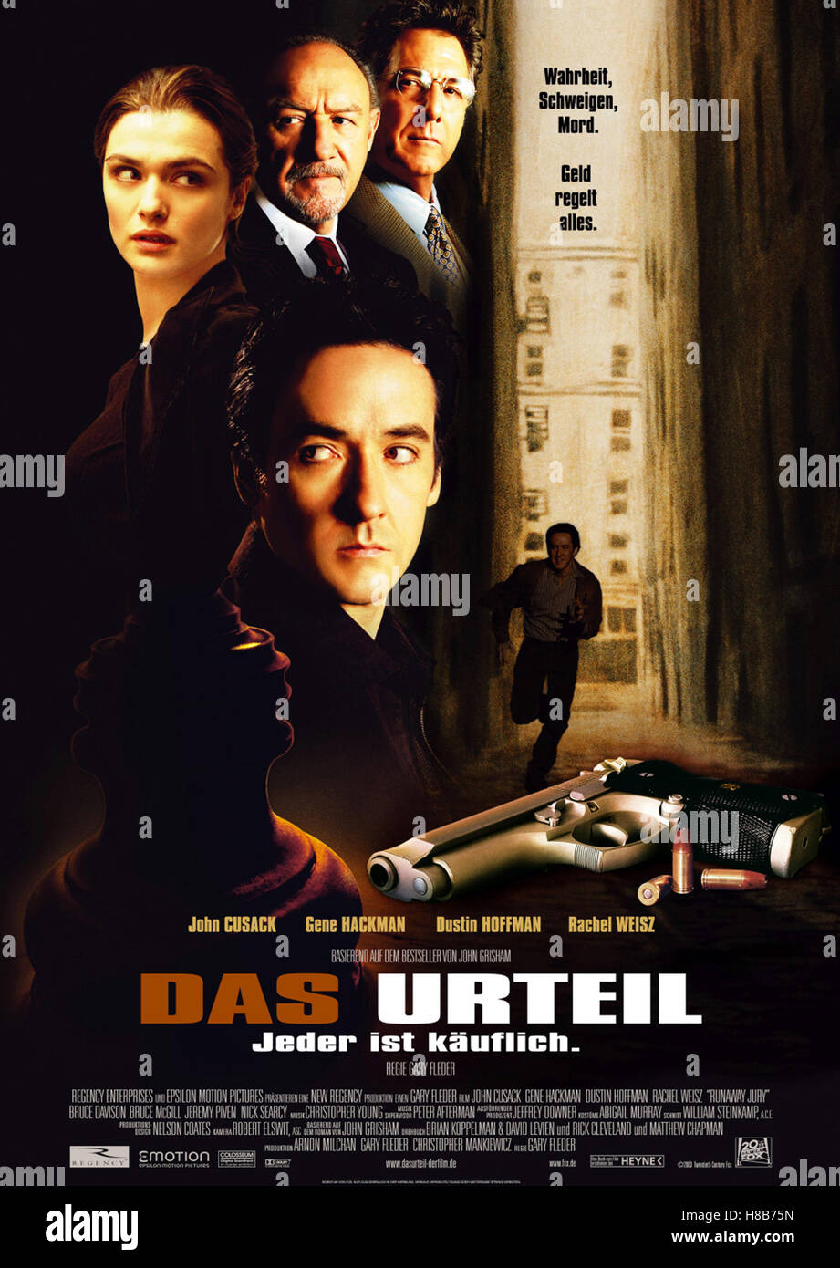 Das Urteil Jeder ist käuflich, (RUNAWAY JURY) USA 2003, Regie Gary