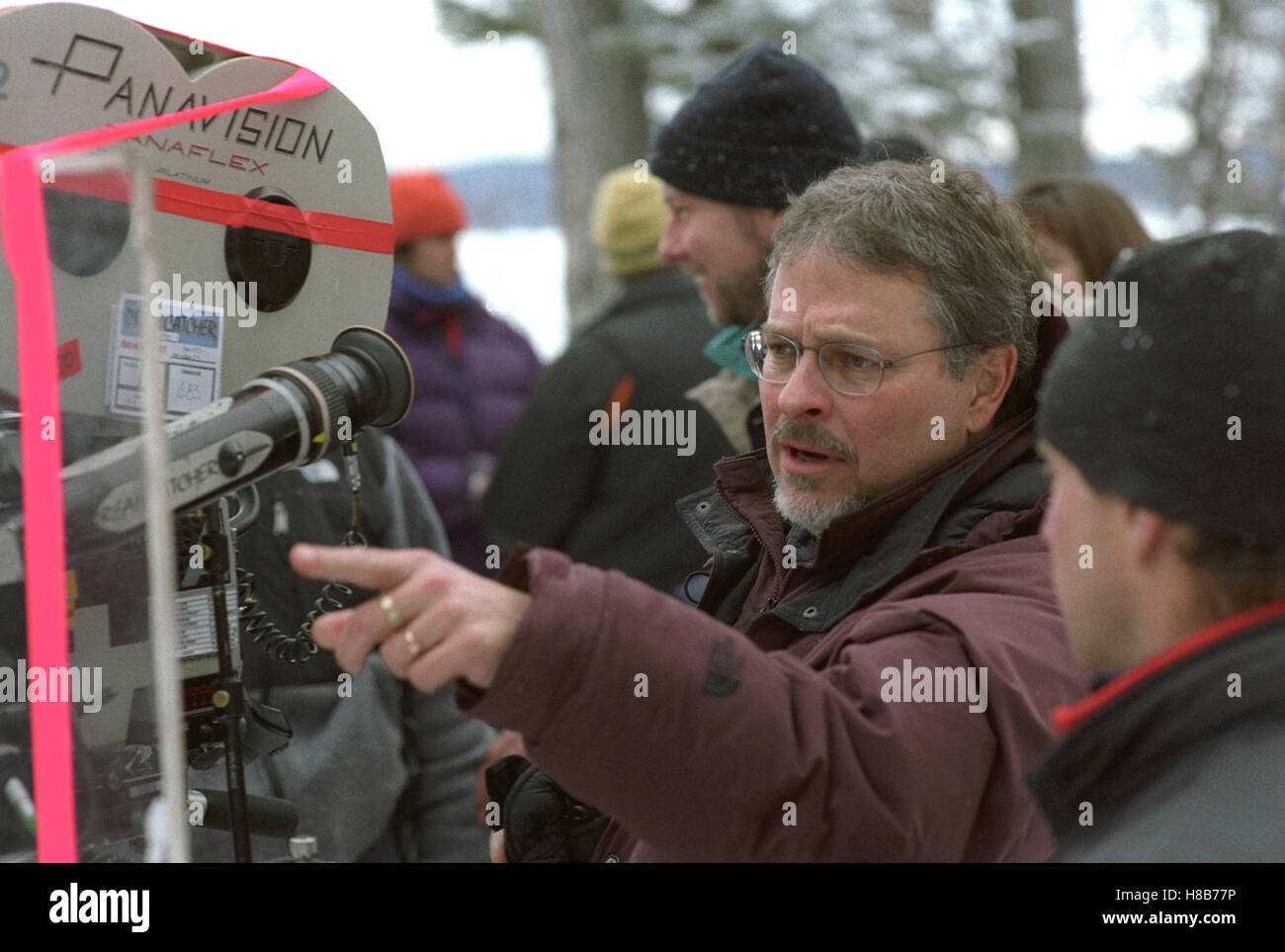 Dreamcatcher, (DREAMCATCHER) USA-CAN 2003, Regie: Lawrence Kasdan, LAWRENCE KASDAN, Key: Regisseur, Kamera Stock Photo