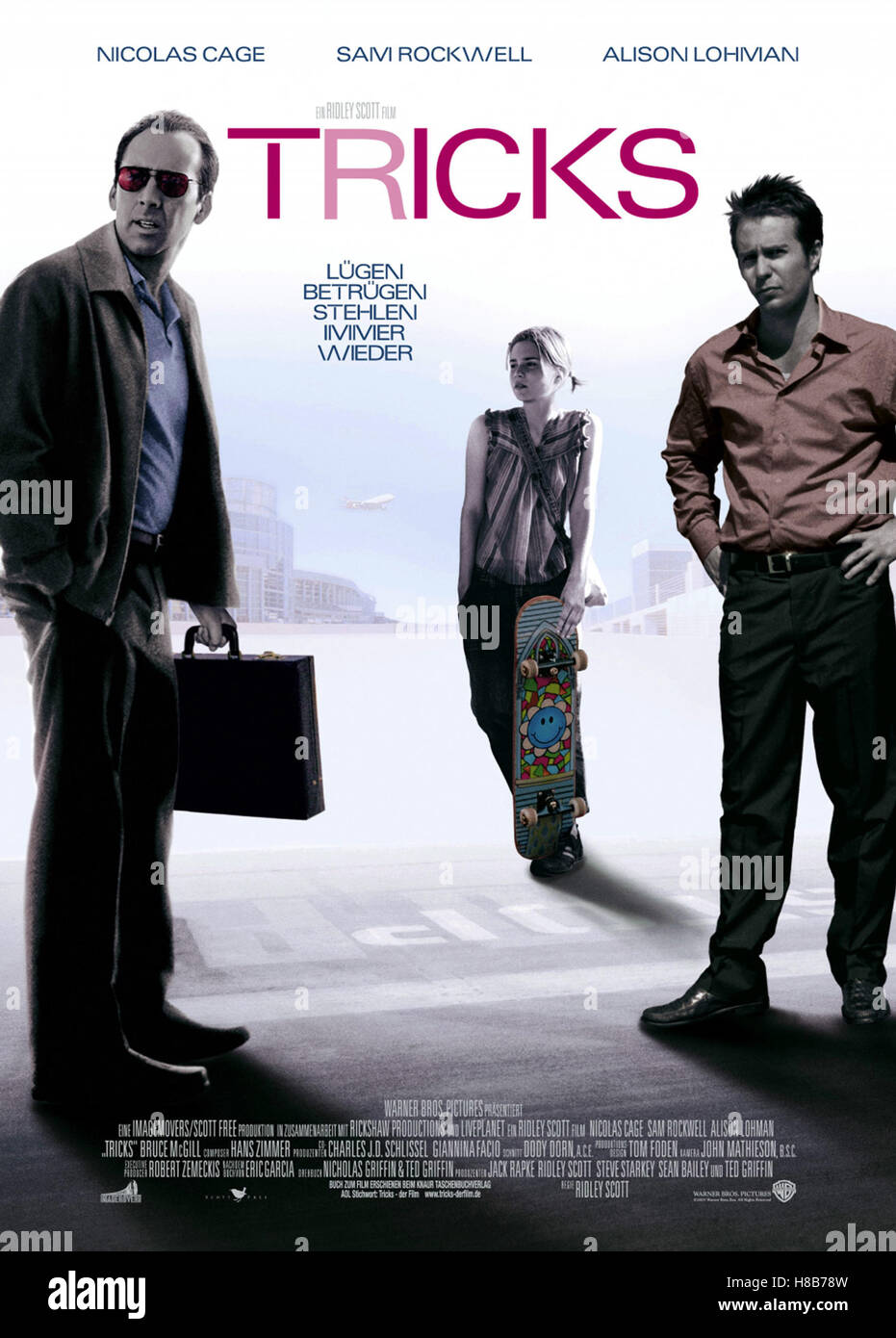 Tricks, (MATCHSTICK MEN) USA 2003, Regie: Ridley Scott, NICOLAS CAGE, ALISON LOHMAN, SAM ROCKWELL, Key: Plakat Stock Photo