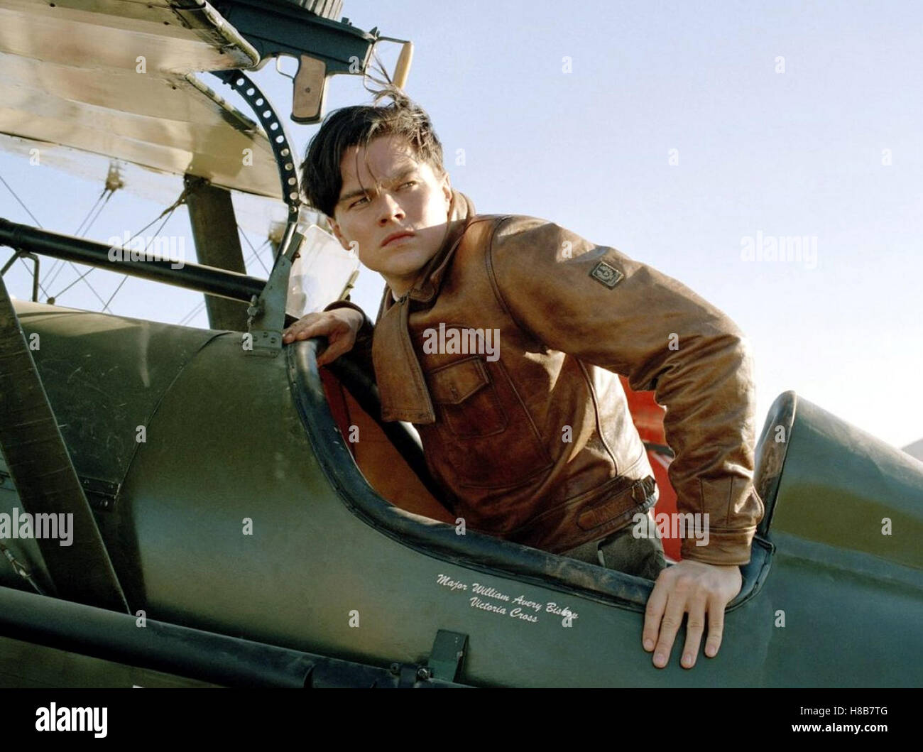 Aviator, (THE AVIATOR) USA-JAP-D 2004, Regie: Martin Scorsese, LEONARDO DiCAPRIO, Key: Howard Hughes, Pilot, Flugzeug Stock Photo